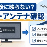 ケーブルテレビ解約後にテレビが映らない時の配線とアンテナ確認ポイント