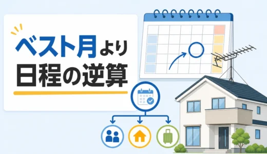 アンテナ工事は何月に頼む？繁忙期より大切な予約・天候の判断軸
